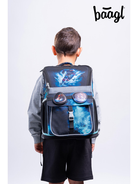 BAAGL  BAAGL SET 3 Zippy Хокей: портфейл, пенал, торба