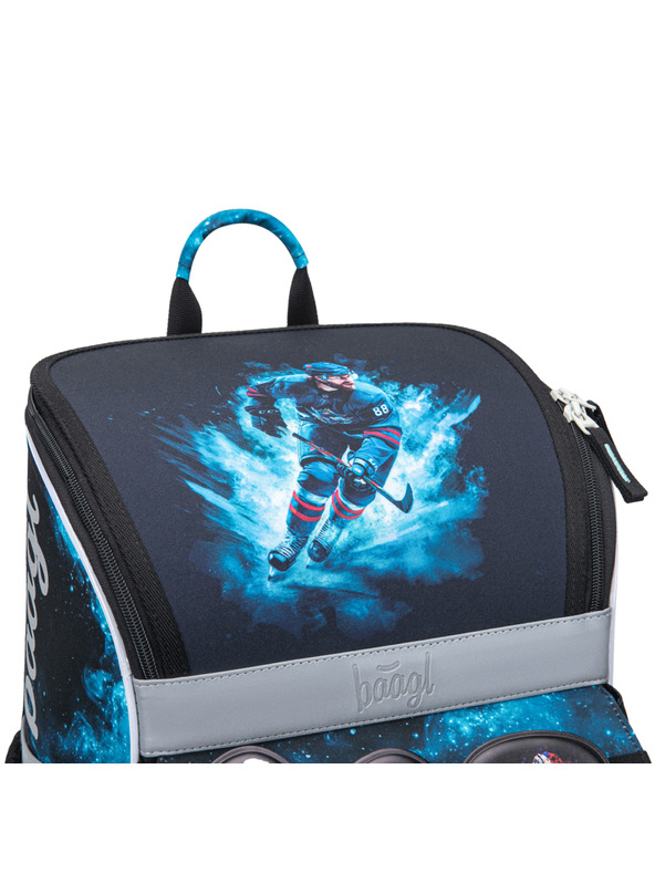 BAAGL  BAAGL SET 3 Zippy Хокей: портфейл, пенал, торба