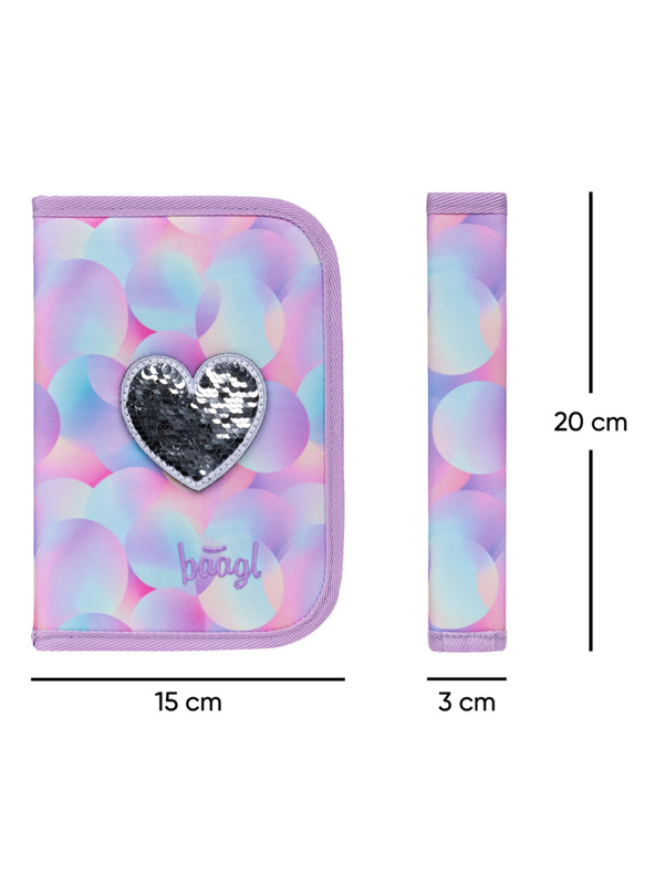 BAAGL  BAAGL Училищен пенал един етаж Candy