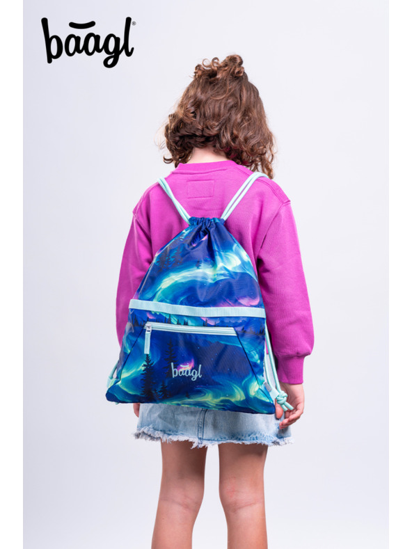 BAAGL  BAAGL SET 3 Zippy Plus Aurora: портфейл, пенал, торба GRS