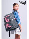 BAAGL  BAAGL Училищна раница Core Logo розова GRS