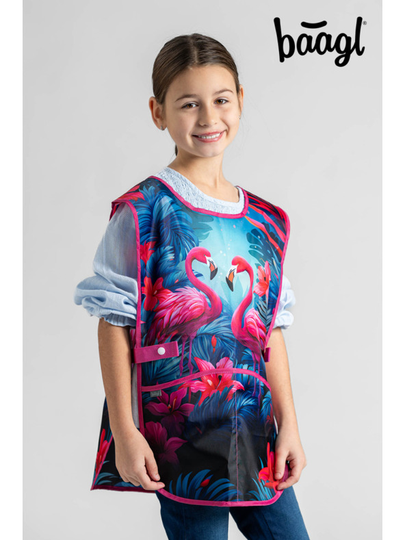 BAAGL  BAAGL SET 5 Airy Plus Фламинго: раница, пенал, торба, престилка, портмоне