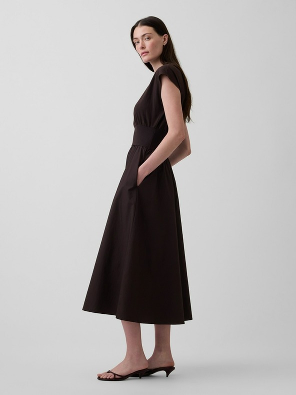 GAP Миди рокля с джобове GAP