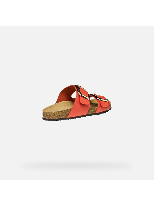 Geox Червени дамски пантофи Geox Brionia R