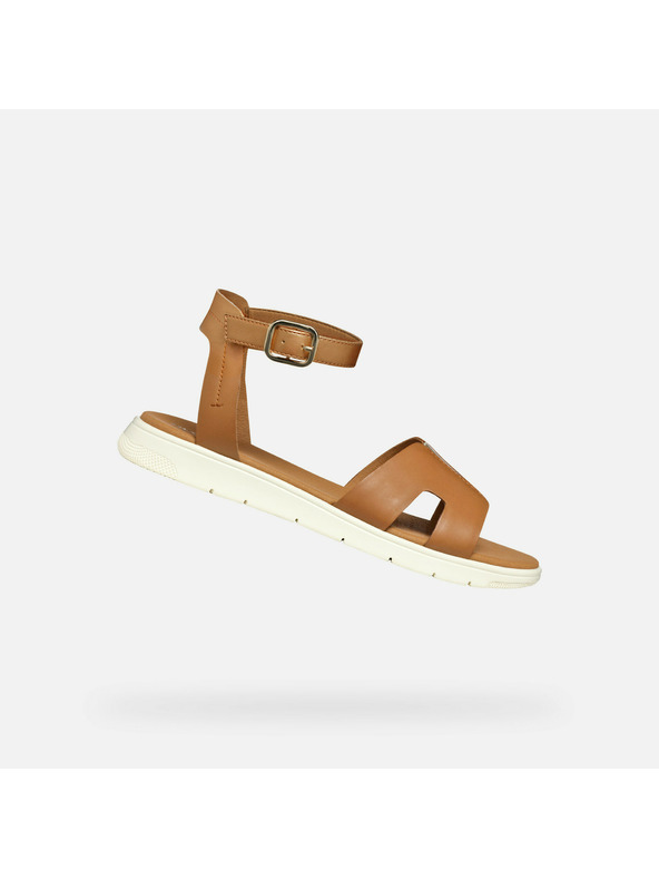 Geox Кафяви дамски сандали Geox Dandra