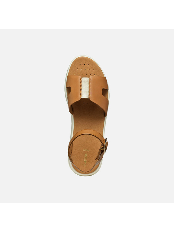 Geox Кафяви дамски сандали Geox Dandra