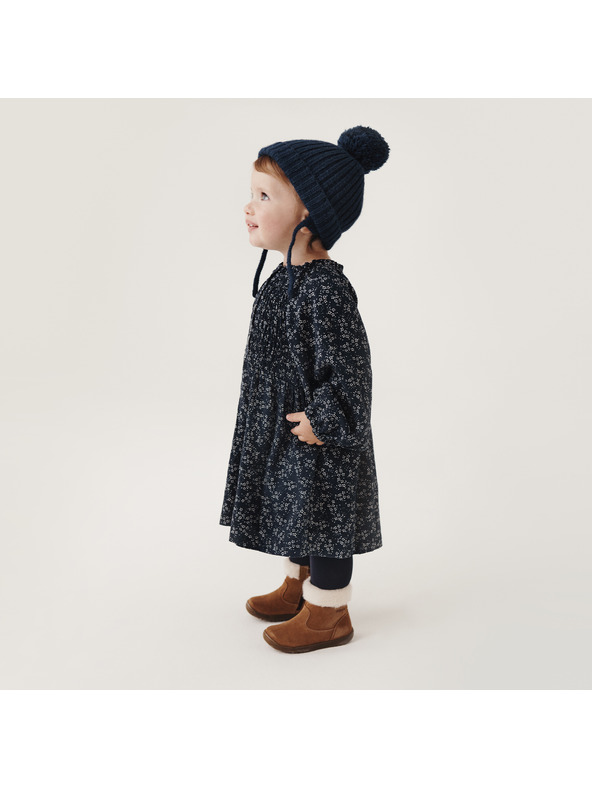 Geox Кафяви детски зимни обувки Geox Macchia