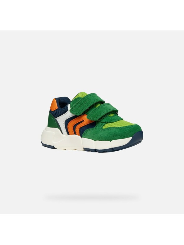 Geox Зелени детски тенис Geox Flexyper Mini