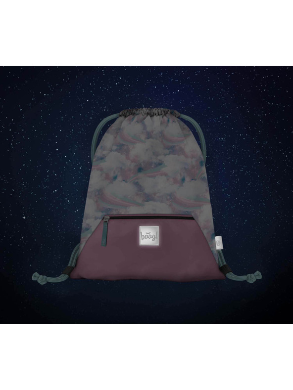 BAAGL  Синя чанта с джоб Baagl Nebe