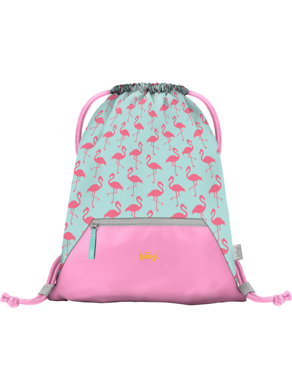 BAAGL  Розова чанта с джоб Baagl Фламинго