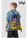 BAAGL  Сива ученическа чанта Baagl Dune