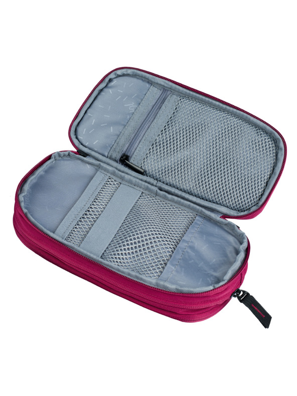 BAAGL  Червен ученически моливник Baagl Ruby