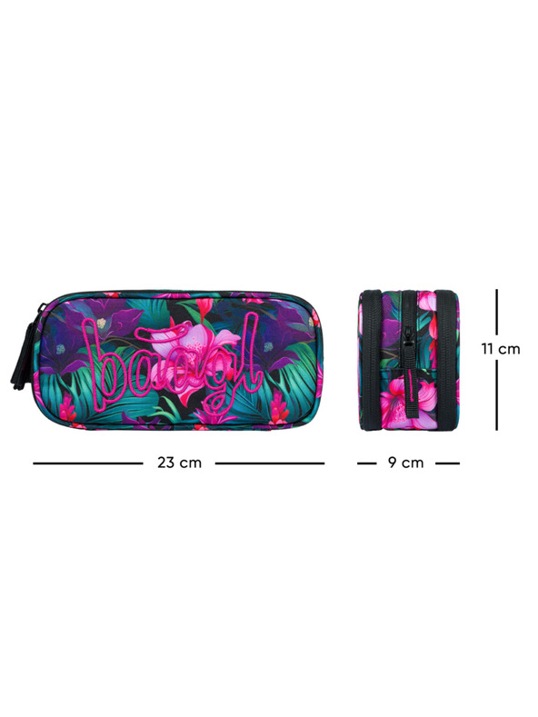 BAAGL  Розов ученически моливник Baagl Paradise