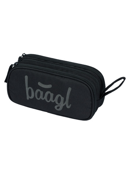 BAAGL  Черен ученически моливник etue Baagl Black