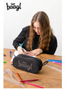 BAAGL  Черен ученически моливник etue Baagl Black