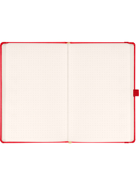 NOTIQUE NOTIQUE Бележки Aprint, червени, с точки, 15 x 21 cm BAAGL