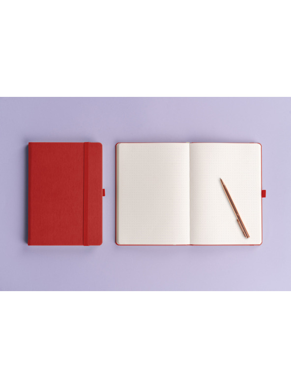 NOTIQUE NOTIQUE Бележки Aprint, червени, с точки, 15 x 21 cm BAAGL