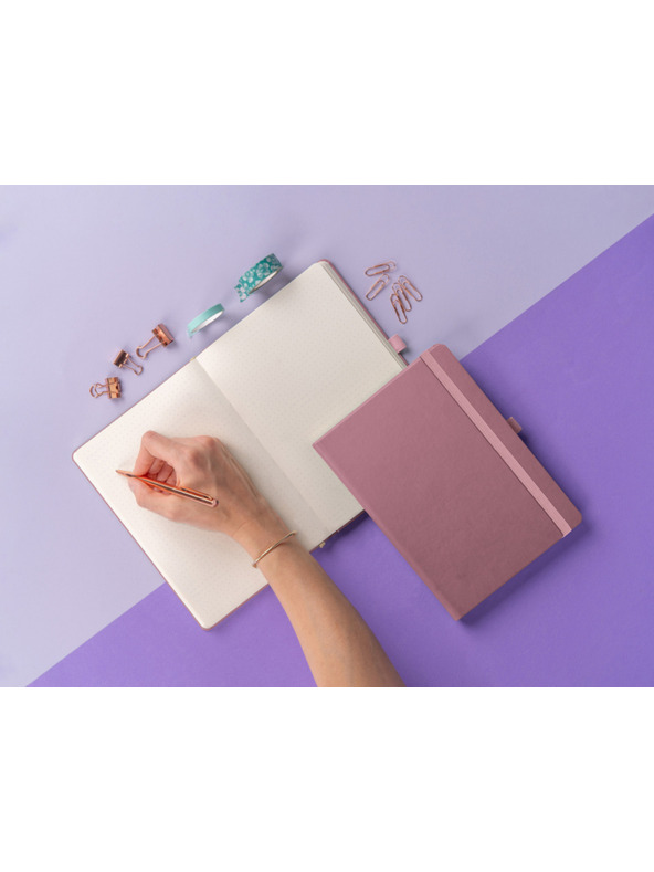 NOTIQUE NOTIQUE Бележки Aprint Neo, розово, на точки, 15 x 21 cm