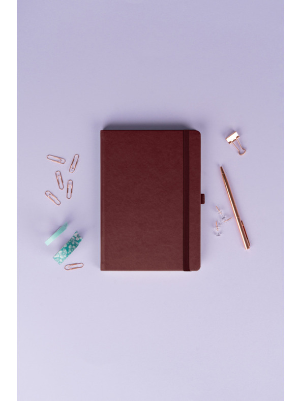 NOTIQUE NOTIQUE Notes Aprint Neo, бордо, на точки, 15 x 21 cm