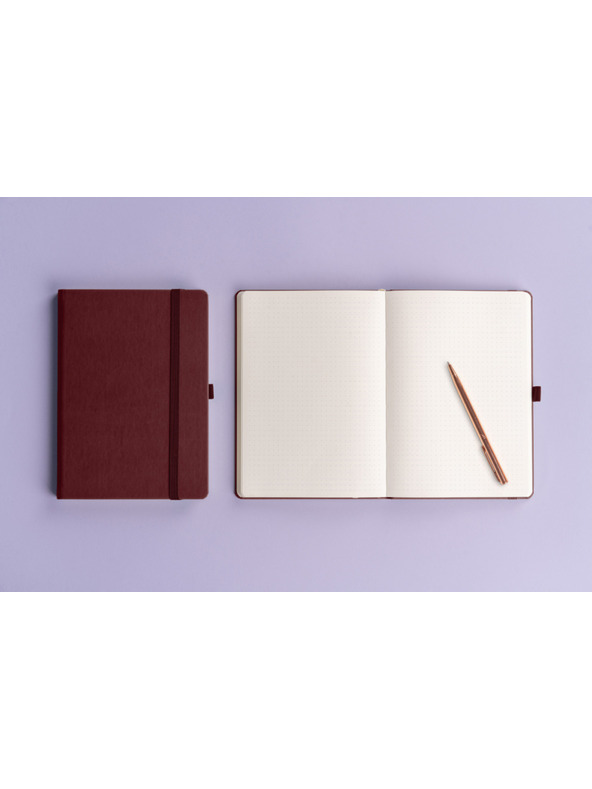 NOTIQUE NOTIQUE Notes Aprint Neo, бордо, на точки, 15 x 21 cm