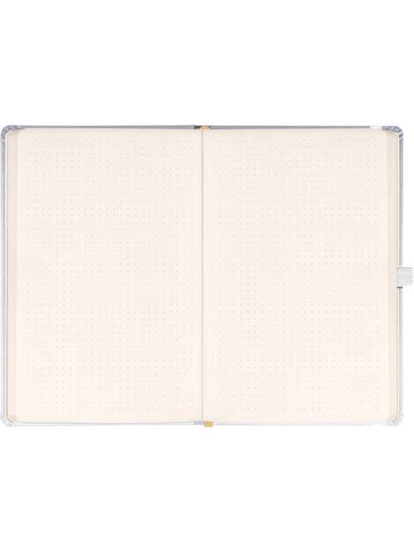 NOTIQUE NOTIQUE Бележки Балакрон, сребрист, на точки, 15 x 21 cm