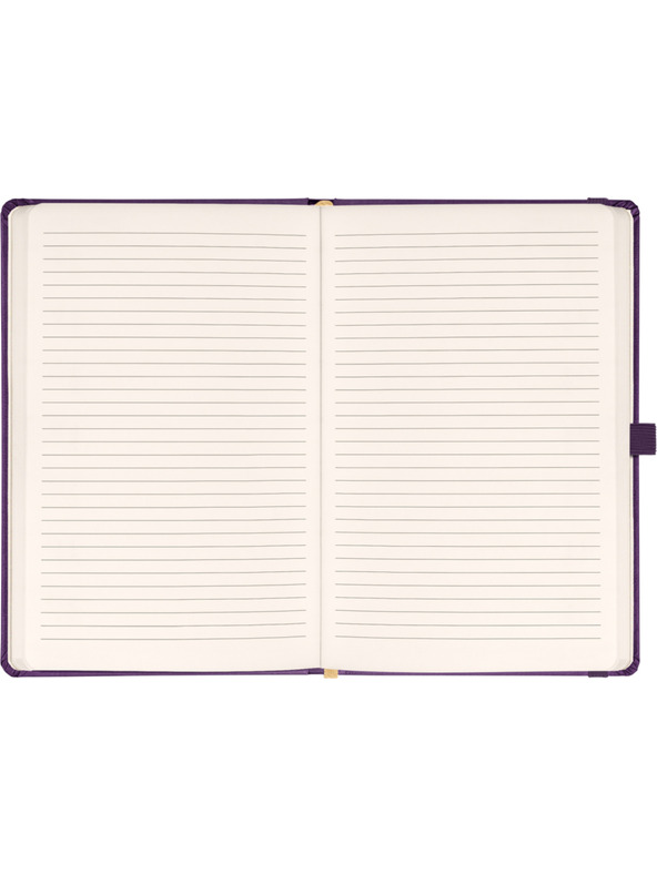 NOTIQUE NOTIQUE Бележки Aprint Neo, лилаво, с линии, 15 x 21 cm
