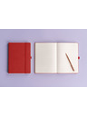 NOTIQUE NOTIQUE Бележки Aprint, червени, с подплата, 15 x 21 cm
