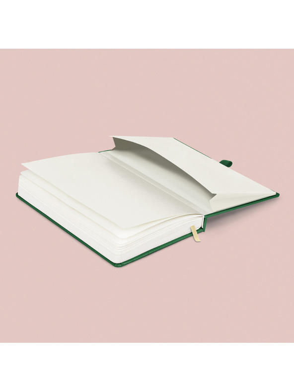 NOTIQUE NOTIQUE Бележки Aprint, зелени, с подплата, 15 x 21 cm