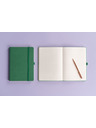 NOTIQUE NOTIQUE Бележки Aprint, зелени, с подплата, 15 x 21 cm