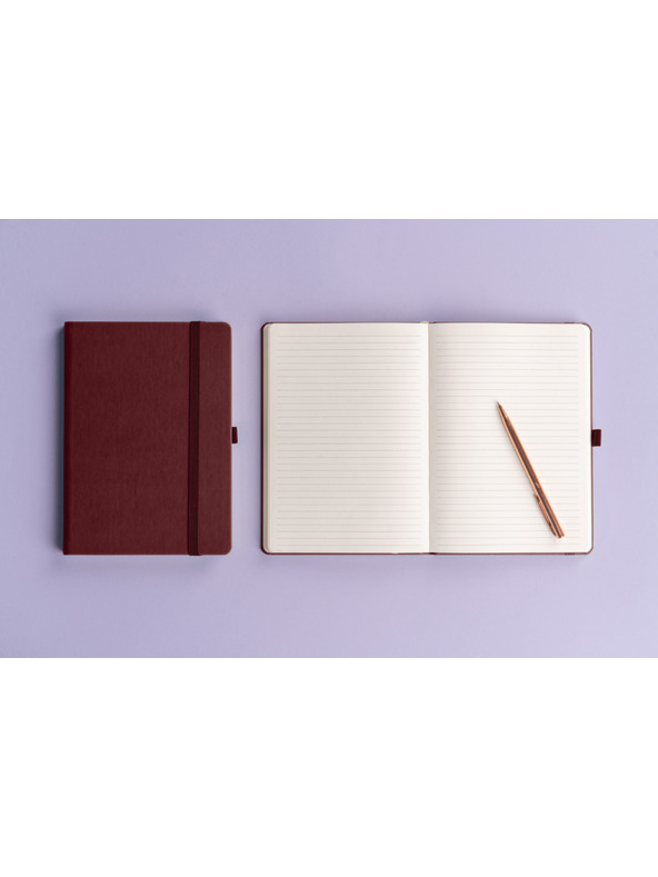 NOTIQUE NOTIQUE Бележки Aprint Neo, бордо, с подплата, 15 x 21 cm