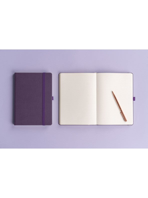 NOTIQUE NOTIQUE Бележки Aprint Neo, лилаво, на точки, 15 x 21 cm