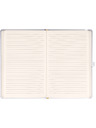 NOTIQUE NOTIQUE Бележки, балакрум, сребрист, с подплата, 15 x 21 cm