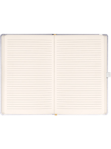 NOTIQUE NOTIQUE Бележки, балакрум, сребрист, с подплата, 15 x 21 cm