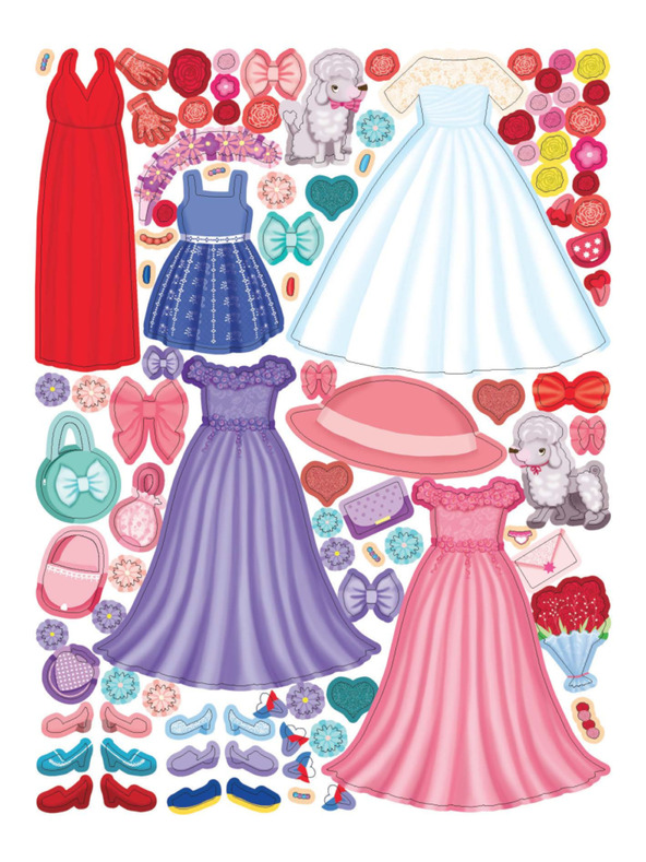 ELLA & MAX Рокли за ТЕРЕЗКА ─ Книга с лепенки