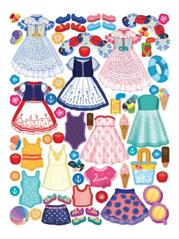 ELLA & MAX Рокли за ТЕРЕЗКА ─ Книга с лепенки