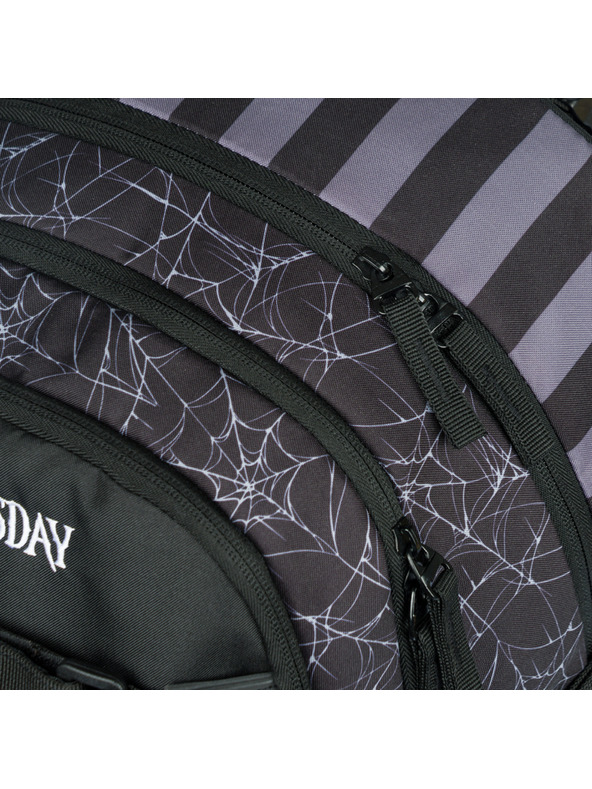 BAAGL  Черна училищна раница Skate Wednesday Nevermore Baagl