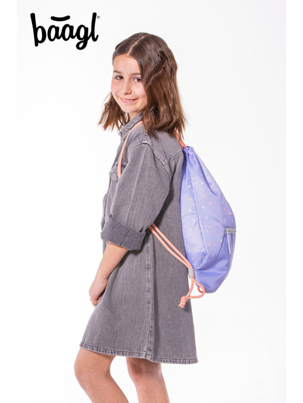 BAAGL  Лилава чанта с джоб Pets Baagl