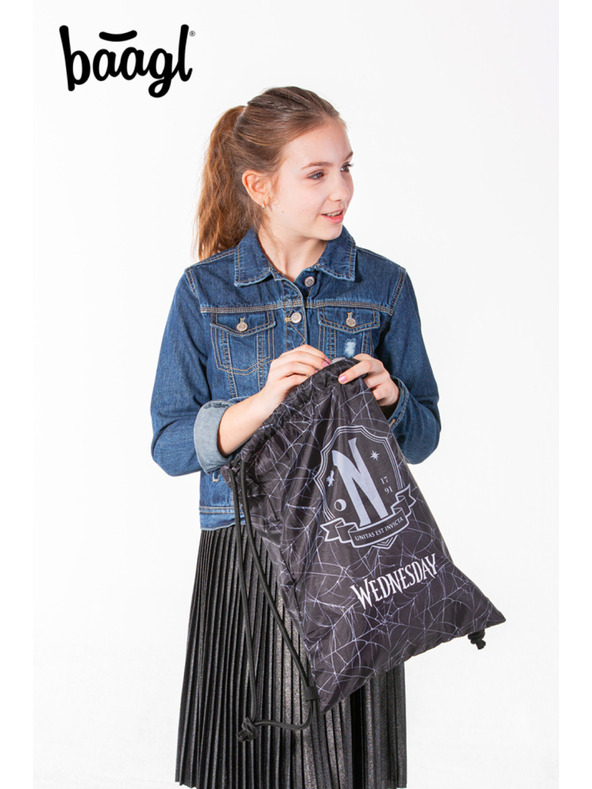 BAAGL  Черна чанта сряда Nevermore Baagl