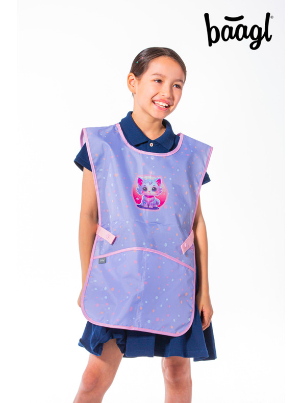 BAAGL  Лилава детска престилка Домашни любимци Baagl