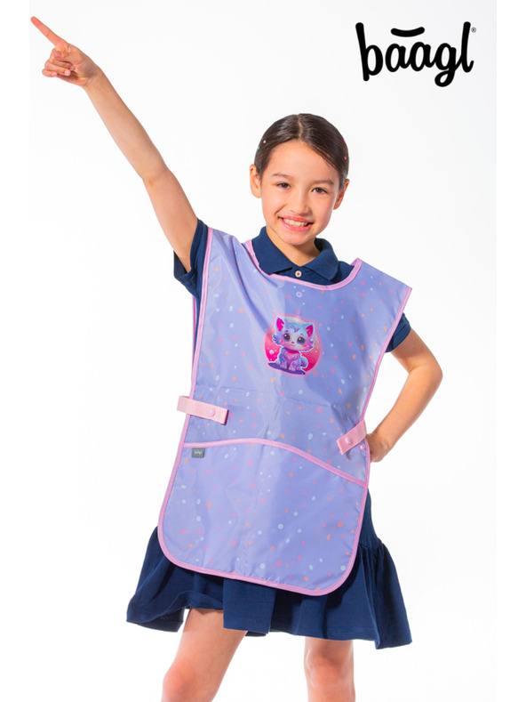 BAAGL  Лилава детска престилка Домашни любимци Baagl