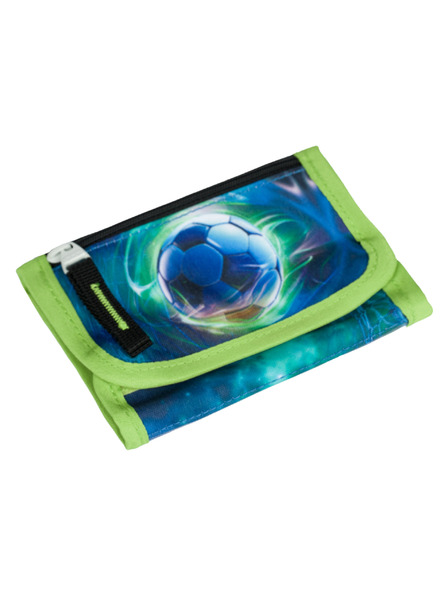 BAAGL  Син портфейл за врата Футболна топка Baagl