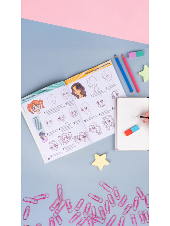 BAAGL  Как да рисуваме KAWAII МАНГА: МОДА – Стъпка по стъпка с MISAKO