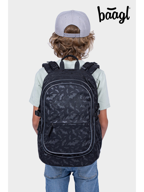 BAAGL  BAAGL Училищна раница Core Batman черна