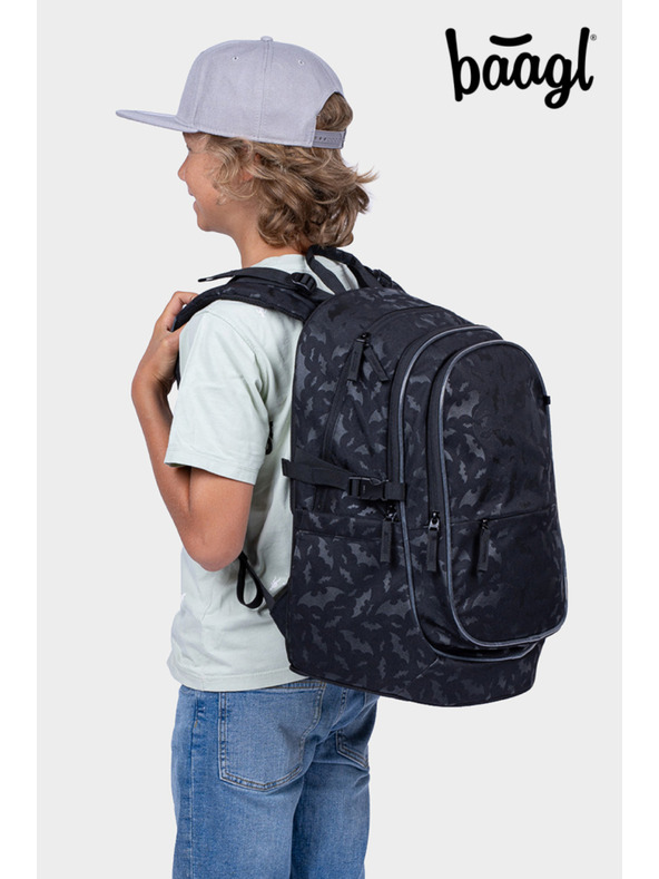BAAGL  BAAGL Училищна раница Core Batman черна