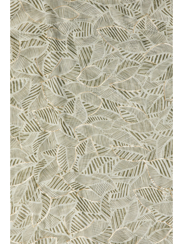 Moodo Щампован шал в маслинено Moodo