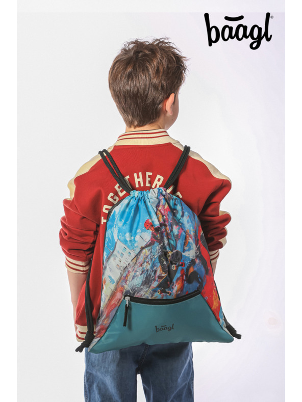 BAAGL  BAAGL КОМПЛЕКТ 5 Zippy Skatepark: портфейл, перница, торба, престилка, портмоне