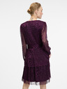 Orsay Лилава дамска рокля до коляното ORSAY
