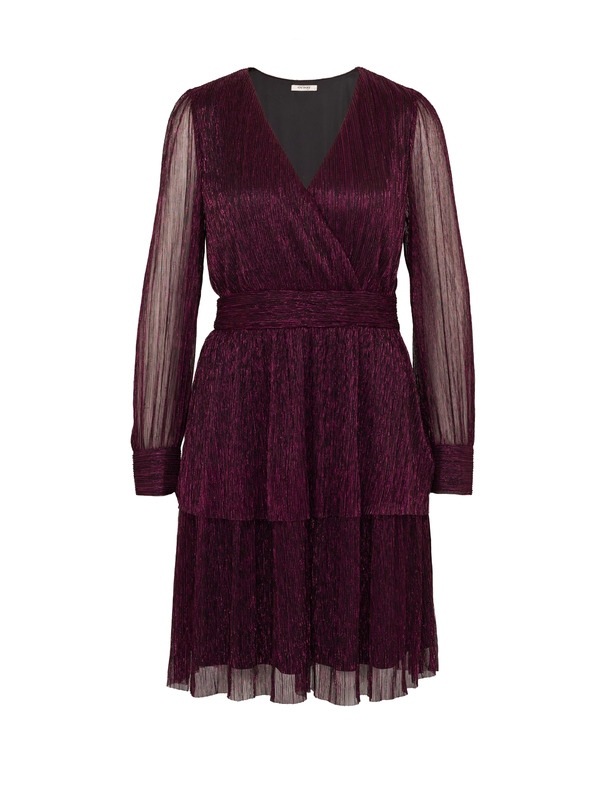 Orsay Лилава дамска рокля до коляното ORSAY