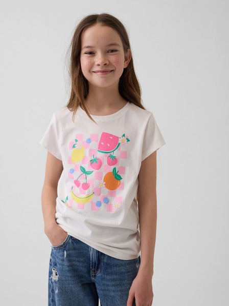 GAP Бебешка тениска с щампа Gap