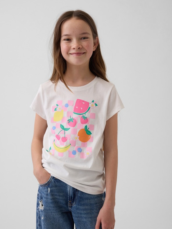 GAP Бебешка тениска с щампа Gap